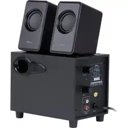 Falabella Parlantes Avora 2.1 Usb Subwoofer Set Negro 18W oferta