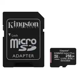 Falabella Memoria Micro SD 256GB Canvas Select Plus 150MBs A1 C10 U1 V10 Android + Adaptador SD oferta