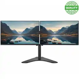 Falabella Soporte Monitor Tipo Pedestal DOBLE Universal De 13 a 27 Pulgadas oferta