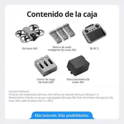 Falabella Avata 360 Fly More Combo (rc 2)fpv Drone Inch 8k 360° oferta
