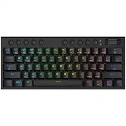 Falabella TECLADO HORUS MINI K632 RGB PRO SWITCH ROJO EN INGLES NEGRO oferta