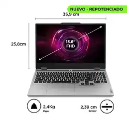 Falabella Portátil LOQ Ryzen AI 7 250 Ram 32GB SSD 2TB RTX 5050 8GB 15,6 FHD 144Hz oferta