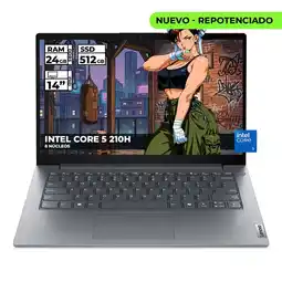 Falabella PORTATIL V14 G5 INTEL CORE 5-210H 24GB RAM 512GB SSD 14'' FHD WINDOWS 11 PRO oferta