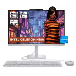 Falabella TODO EN UNO A100 INTEL N100 8GB RAM 1TB SSD 24 FHD oferta