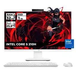 Falabella TODO EN UNO INTEL CORE 5-210H 32GB RAM 1TB SSD 24 FHD oferta