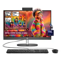 Falabella TODO EN UNO PROONE INTEL CORE ULTRA 5-125U 24GB RAM 1TB SSD 23.8 FHD COLOR NEGRO oferta