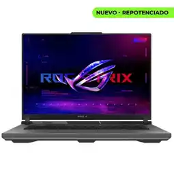 Falabella Portatil Gamer ROG STRIX G16 Ryzen 9 8940HX Ram 32GB SSD 2TB RTX 5070 16 WUXGA 165HZ oferta