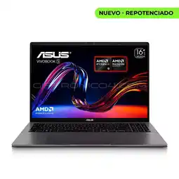 Falabella Portátil Vivobook M3607H AMD Ryzen 9-270 16GB RAM DDR5, SSD 512GB Mate Gray oferta