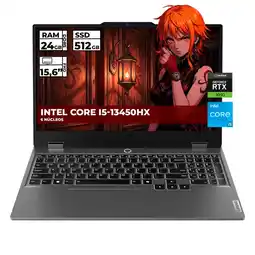 Falabella PORTATIL GAMER LOQ INTEL CORE I5-13450HX 24GB RAM 512GB SSD RTX 3050 15.6'' FHD oferta
