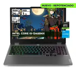 Falabella PORTATIL GAMER LOQ INTEL CORE I5-13450HX 24GB RAM 1TB SSD RTX 3050 15.6'' FHD oferta
