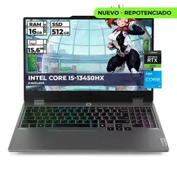 Falabella PORTATIL GAMER LOQ INTEL CORE I5-13450HX 16GB RAM 512GB SSD RTX 3050 15.6'' FHD oferta