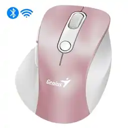 Falabella Mouse inalámbrico Bluetooth recargable Ergo 9000S Pro Rosado oferta