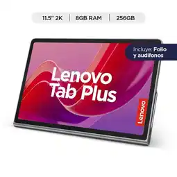 Falabella Tablet Tab Plus-TB351FU Ram 8gb Ssd 256gb Wifi Luna Grey oferta