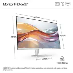 Falabella Monitor 5 527sf FHD 27" 1920 X 1080 48 a 100 Hz 5 ms oferta