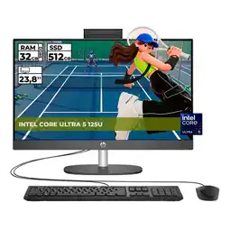 Falabella TODO EN UNO PROONE INTEL CORE ULTRA 5-125U 32GB RAM 512GB SSD 23.8 FHD COLOR NEGRO oferta