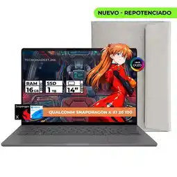 Falabella PORTATIL ZENBOOK SNAPDRAGON X X1-26-100 16GB RAM 1TB SSD 14 OLED WUXGA +FUNDA oferta