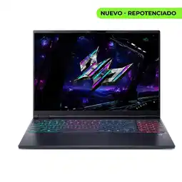 Falabella PORTATIL GAMER PREDATOR HELIOS NEO 16 AI - ULTRA 9 275HX - RAM 32GB - SSD 1TB - RTX 5070TI 12GB oferta