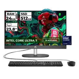 Falabella TODO EN UNO PRO ONE INTEL CORE ULTRA 7-1555U 24GB RAM 512GB SSD 23.8 FHD oferta
