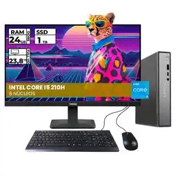 Falabella PC TINY THINKCENTRE NEO 50Q GEN 5 INTEL CORE 5 210H 24 GB RAM 1 TB SSD M.2 oferta