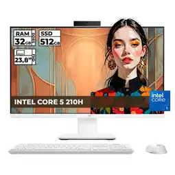 Falabella TODO EN UNO INTEL CORE 5-210H 32GB RAM 512GB SSD 24 FHD oferta