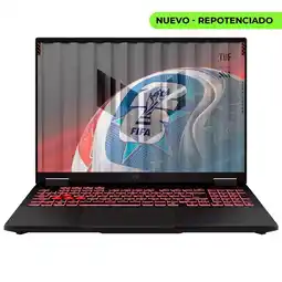 Falabella PORTATIL TUF GAMING A16 RYZEN 7 260H 16 GB 1 TB SSD RTX 5050 8 GB oferta