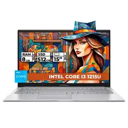 Falabella PORTATIL INTEL CORE I3-1215U 8GB RAM 512GB SSD 15 FHD oferta