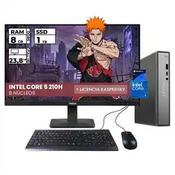 Falabella MINI PC INTEL CORE 5 210H 8GB RAM 1TB SSD WINDOWS 11 PRO 24'' FHD oferta