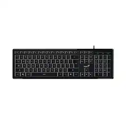 Falabella Teclado Alambrico SLIMSTAR 820 Delgado Iluminado negro oferta