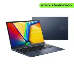 Falabella Portatiles VivoBook X1502VA-NJ929 Intel Core I7 13620H SSD 512GB DDR4 16GB 156 FHD Without Os oferta