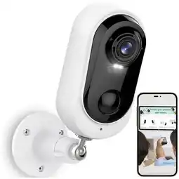 Falabella Camara De Seguridad Wifi Recargable App Tuya Smart oferta