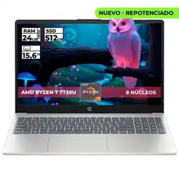 Falabella PORTATIL FC0279LA AMD RYZEN 7-7730U 24GB RAM 512GB SSD 15 FHD oferta