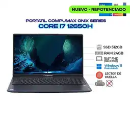 Falabella PORTATIL ONIX - INTEL CORE I7 12650H - RAM 24GB SSD 512GB - 15.6 FULL HD IPS oferta