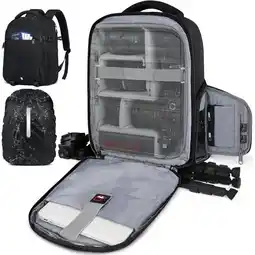 Falabella Maleta para Cámara Impermeable con Compartimiento para Laptop oferta