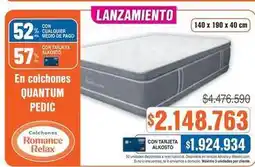 Alkosto Romance relax - colchones quantum pedic oferta