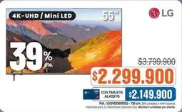 Alkosto Lg - 4k-uhd / mini led tv oferta
