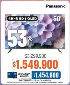 Alkosto Panasonic - 4k-uhd / qled tv oferta