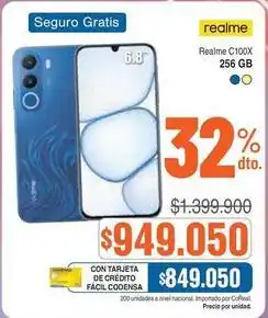 Alkosto Nacional - realme c100x 256 gb oferta