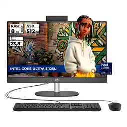 Falabella TODO EN UNO PROONE INTEL CORE ULTRA 5-125U 8GB RAM 512GB SSD 23.8 FHD COLOR NEGRO oferta