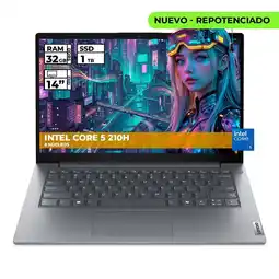 Falabella PORTATIL V14 G5 INTEL CORE 5-210H 32GB RAM 1TB SSD 14'' FHD WINDOWS 11 PRO oferta