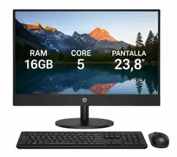 Falabella TODO EN UNO AIO 24-CR0353LA INTEL CORE I5 1334U 16GB DDR4 512GB SSD PANTALLA 23,8 FHD NEGRO oferta