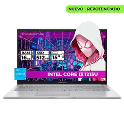 Falabella PORTATIL INTEL CORE I3-1215U 16GB RAM 512GB SSD 15 FHD oferta