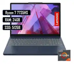 Falabella PORTATIL SLIM 3 15ARP10 AMD RYZEN 7 7735HS 24GB DDR5 512GB SSD 15,3" WUXGA COSMIC BLUE oferta
