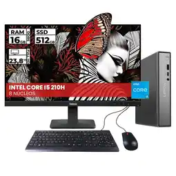 Falabella PC TINY THINKCENTRE NEO 50Q GEN 5 INTEL CORE 5 210H 16 GB RAM 512 GB SSD M.2 oferta