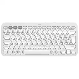Falabella TECLADO PEBBLE K380 2 BLUETOOTH BLANCO oferta