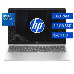 Falabella Portátil 15-fd0331la Intel Core 3 100U 8GB RAM 512GB SSD Windows 11 Home oferta
