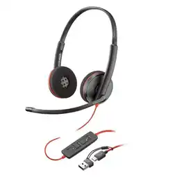 Falabella Diadema Blackwire 3220 Stereo USB-C Headset +USB Negro oferta