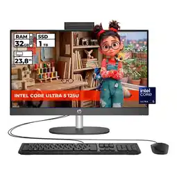 Falabella TODO EN UNO PROONE INTEL CORE ULTRA 5-125U 32GB RAM 1TB SSD 23.8 FHD COLOR NEGRO oferta
