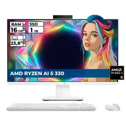 Falabella TODO EN UNO RYZEN AI 5-330 16GB RAM 1TB SSD 24 FHD oferta