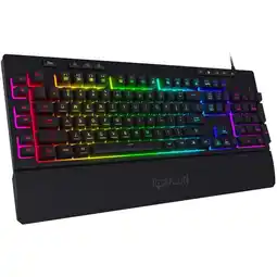 Falabella Teclado Gamer SHIVA K512RGB Full Size con Reposamuñecas oferta