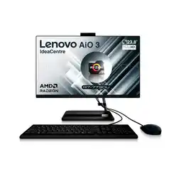 Falabella Aio IdeaCentre AIO 3 24ALC6 - 23,8' FHD - AMD R7-7730U - 32GB RAM 512GB SSD - Negro oferta